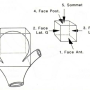 Figure 2 : Description des faces de l'anévrisme. Schéma tiré de Castel (…)